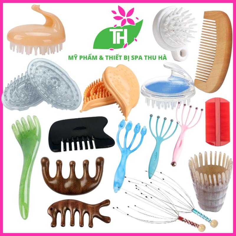 Lược Gội Đầu Dưỡng Sinh Các Loại, Dụng Cụ Massage Đầu Gội Dưỡng Sinh