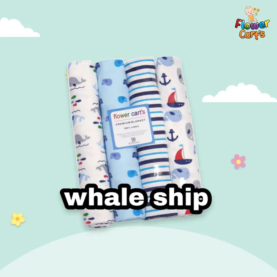 Whale Ship (4pcs)