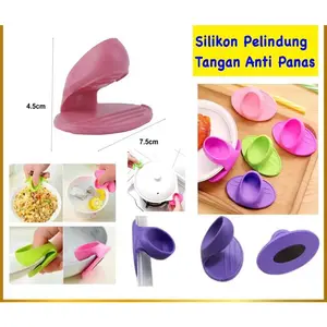 Penjepit Silikon Anti Panas Sarung Jari Tangan Oven Penjepit Serbaguna BL