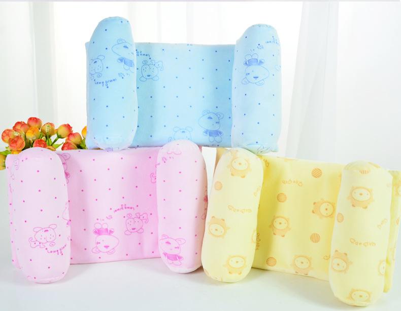 Product Introduction of Newborn Baby and Infant Pillow Baby Pillow Anti-Deviation Head Baby Pillow Pure Cotton Diamond Velvet Pillow 6