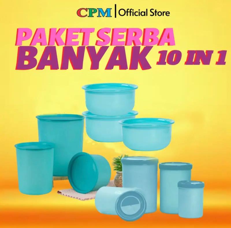 [COD] [TERMURAH] MODERNO PAKET SERBA BANYAK 10 IN 1 TOPLES LENGKAP 7