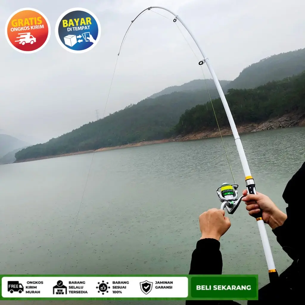 JORAN PANCING CARBON FIBER Telescopic Fishing Rod 3 METER Stik Pancing Joran Pancing Joran Pancing Murah Joran Tegek Pancing Laut Kuat Joran Korbon Stik Gagang joran Jancing cagak-joran-pancing-stik-joran-pancing-joran-pancing-kuat Mancing Portable