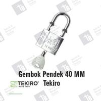 Gambar Tekiro Gembok Pendek 40 mm GT-PL1432 Kunci Pagar Pintu Gudang dari Teknik Bangunan Online Kota Surabaya 2 Tokopedia