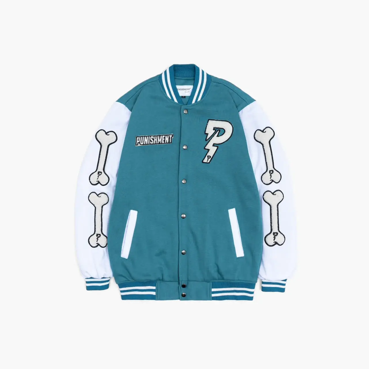 Jaket Varsity Baseball Pria Wanita Branded Punishment Jacket Varsity Bordir Premium Terlaris
