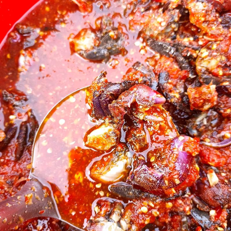 Hủ 500gram ba khía muối Cà Mau con cái nhiều gạch thơm ngon 4