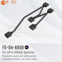 Gambar ID-COOLING FS-04 PWM Splitter Cable - 4 Port Fan Splitter dari GASOL MALANG Kota Malang 1 Tokopedia