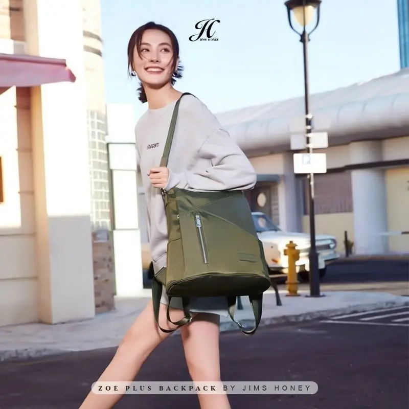 JIMS HONEY ZOE PLUS BAG tas ransel cewek anti air anti maling 6