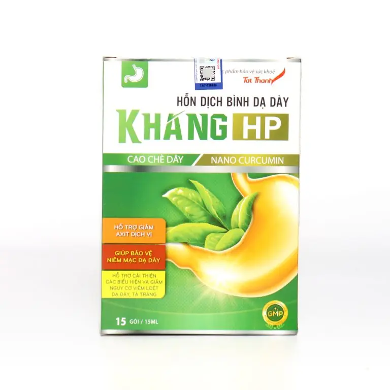 COMBO 3 HỘP hỗn dịch bình dạ dày KHANG  HP - 1 hộp 15 -Hỗ trợ giảm axit dịch vị ,hỗ trợ bảo vệ niêm mạc dạ dày ,làm giảm nguy cơ viêm loét dạ dày 3