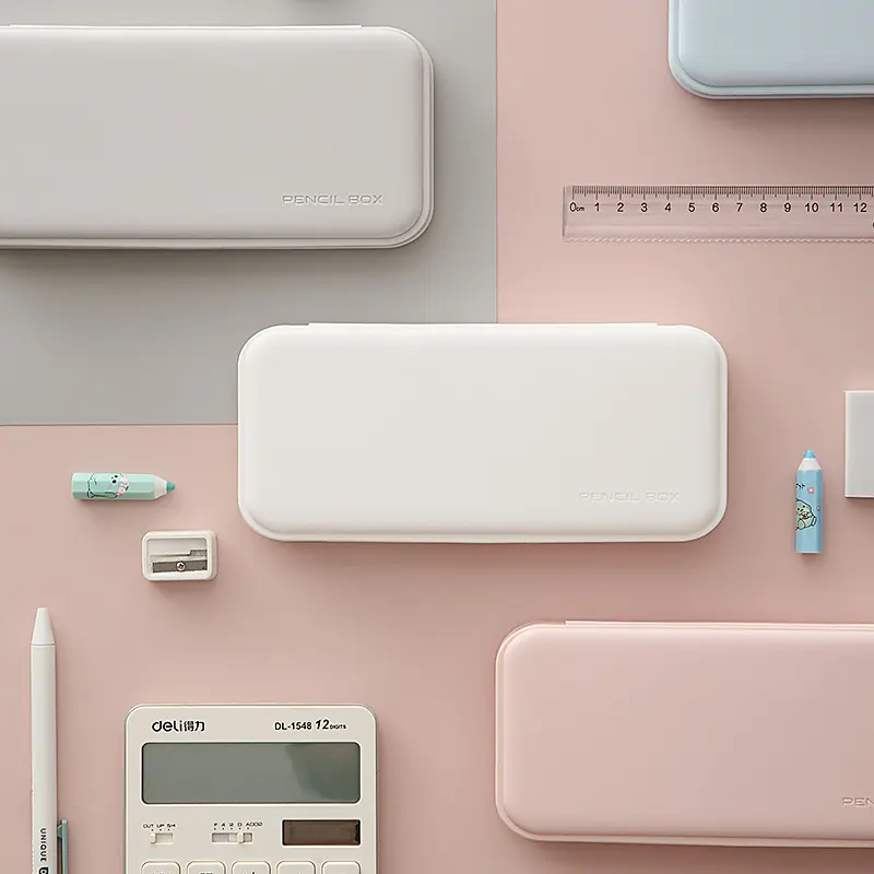 Kotak Pensil Minimalis Pencil Case Aesthetic Korea 1