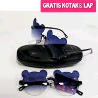 Gambar Kacamata hitam anak perempuan sunglasses model mickey minnie hitam pink ungu keren lucu cantik dari Keinka deShop Kota Bandung 2 Tokopedia