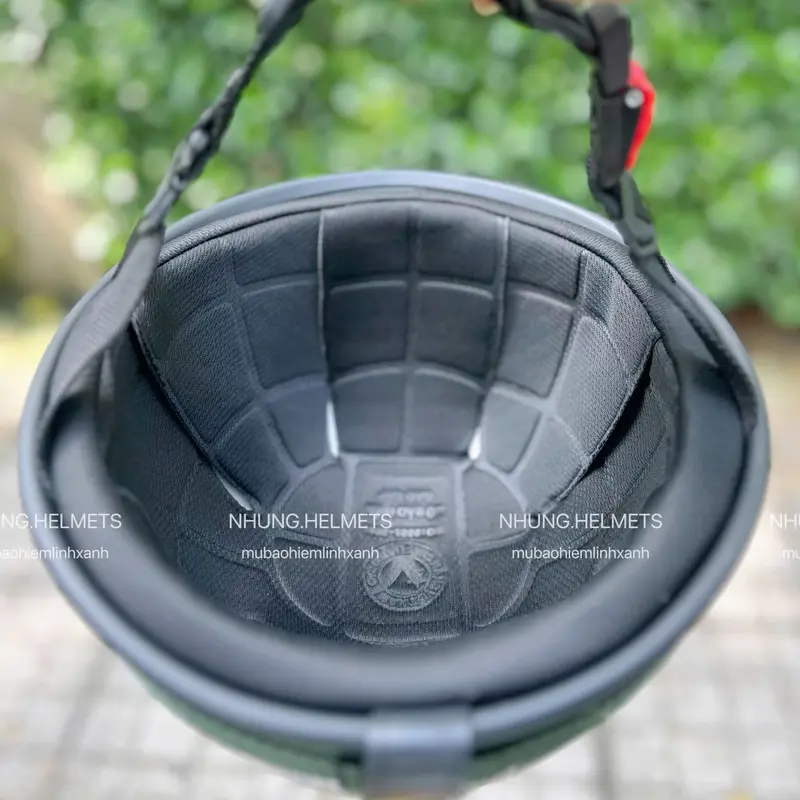 Mũ Bảo Hiểm Xanh Lính , Mũ Lính Xanh Cao Cấp 6
