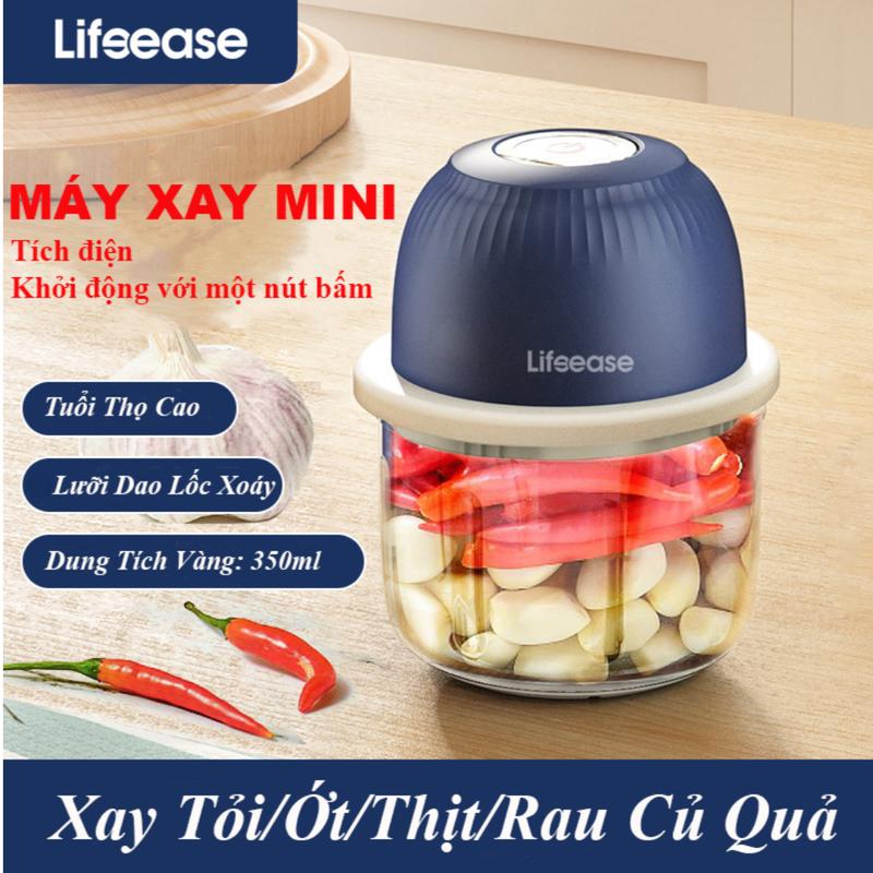 Máy xay mini đa năng không dây,cối thủy tinh 350ml