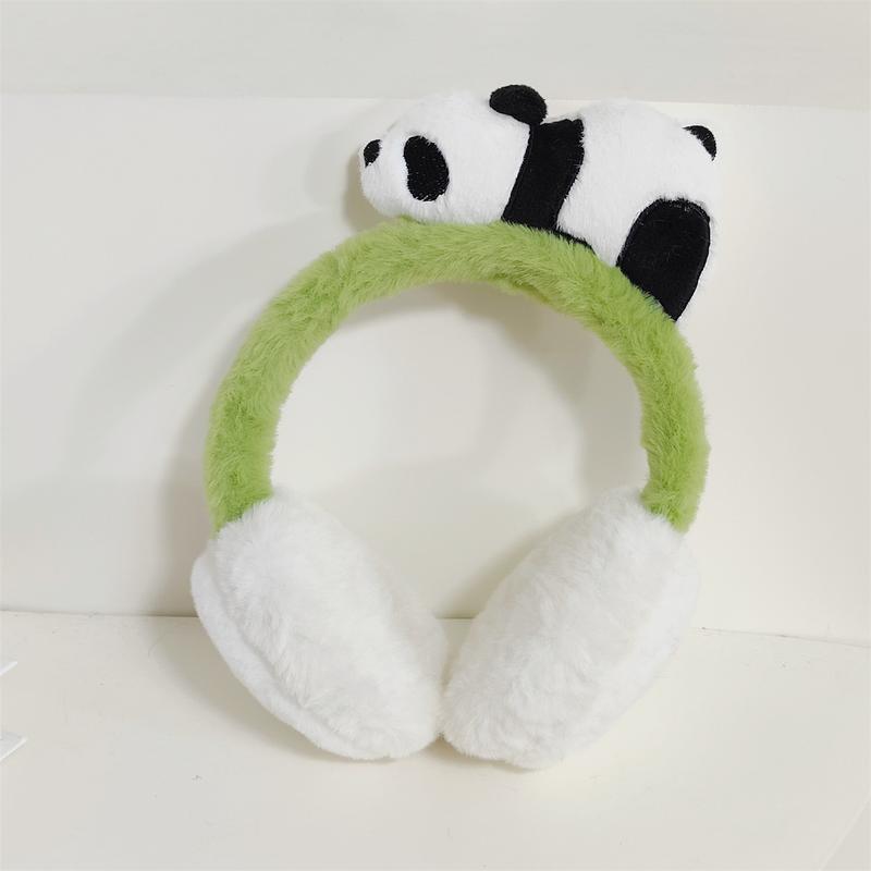 Product Introduction of Plush Hairband Cartoon Panda Claw Clip Updos Hair Clip Girl Kids Ponytail Holder 13MC 12