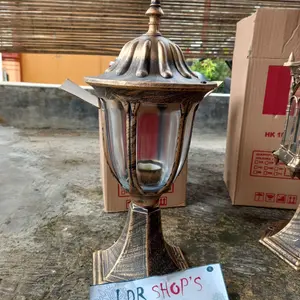 Lampu Taman Lampu Pilar Taman Antik Klasik Besi 5007