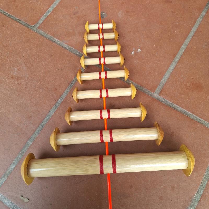 Sáo Bò 7 Đồ 9 quả D35 lắp diều 2m5 đến 2m8 Đồ Chơi