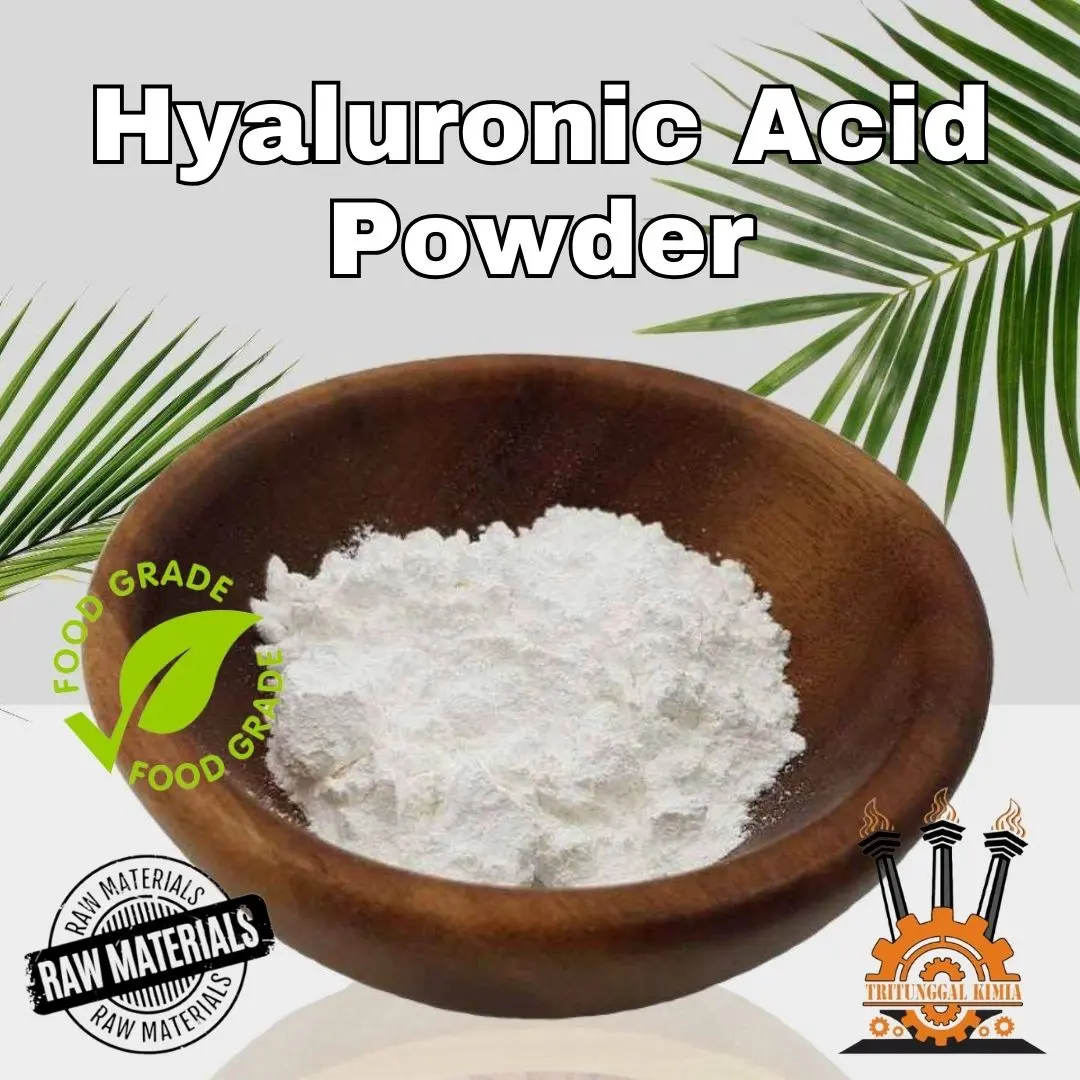 Hyaluronic Acid Powder 1 gr Bubuk Hyaluronan Sodium Hyaronate Bahan Baku Serum Wajah Grade A