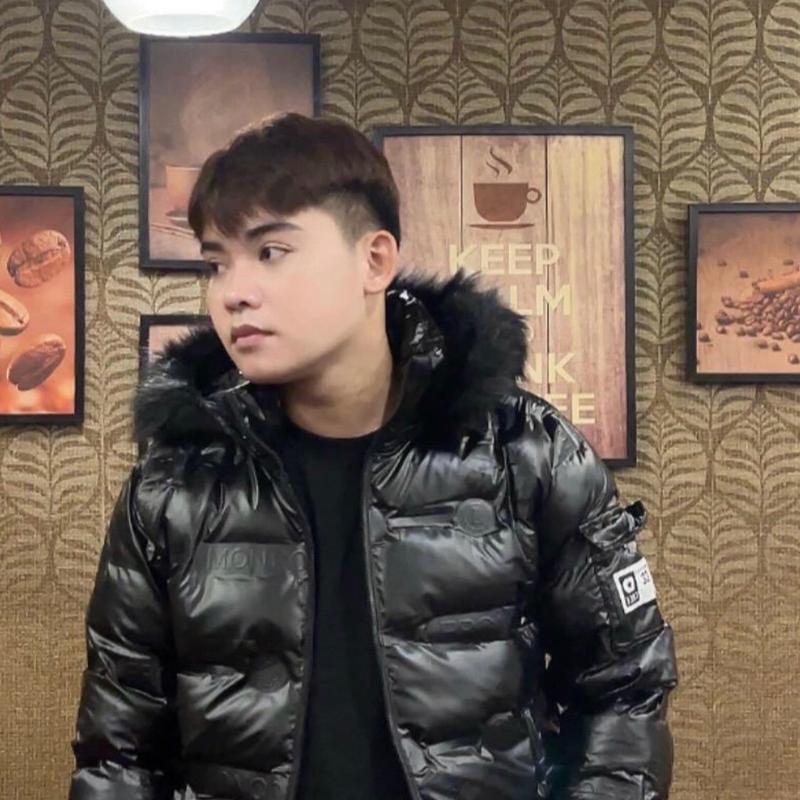 Áo phao nam bóng mũ lông Menswear Jacket Có Túi Có Cổ aokhoac nam