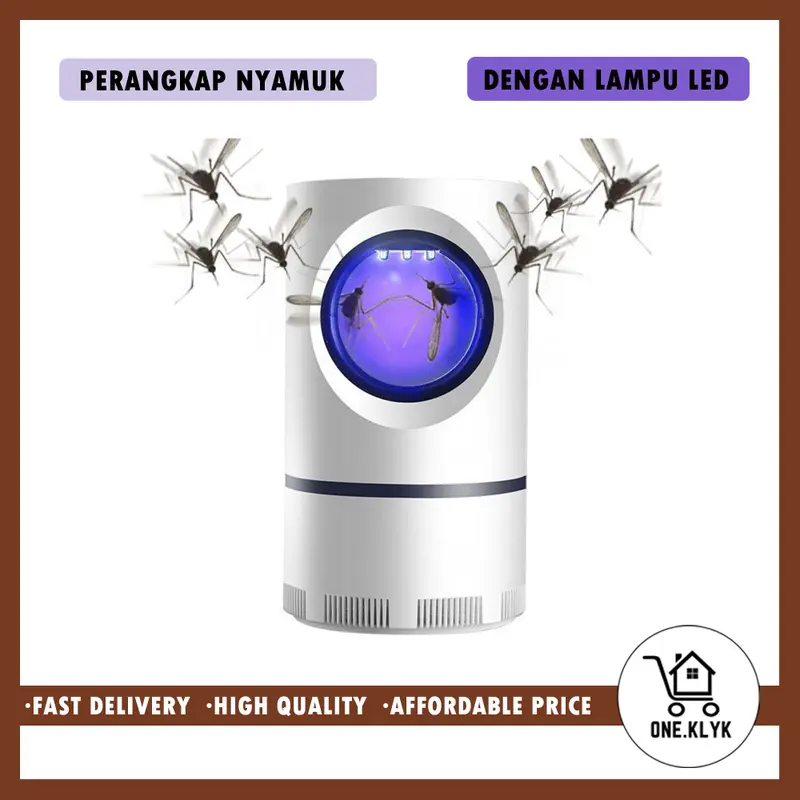 Mosquito Catcher - Perangkap Nyamuk Elektrik Lampu LED - Mosquito Killer 0