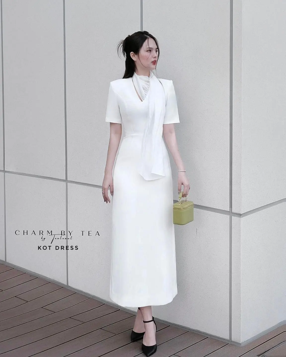 KOT Dress: váy thiết kế Charm By Tea Nữ Women
