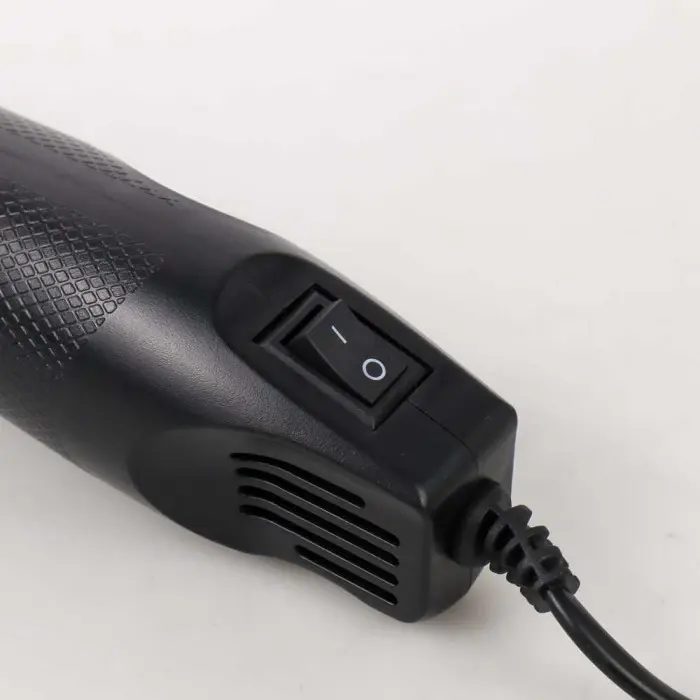 Heat Gun Hot Air Mini Express Vinyl 220V 300W - QST-220 - Hitam Baut Besi 4