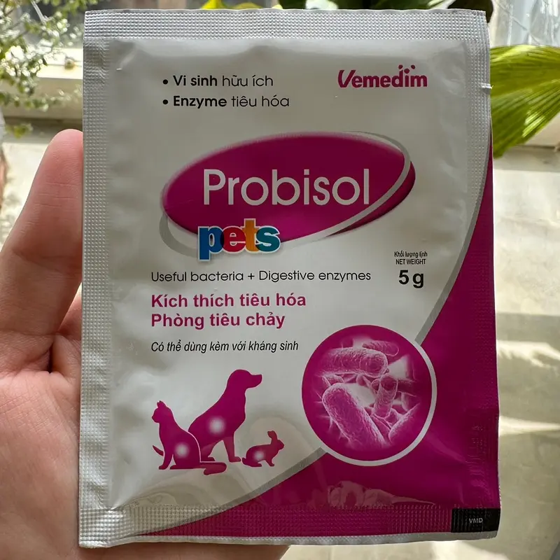 Men tiêu hóa Probisol cho thú cưng [Gói 5g] 2