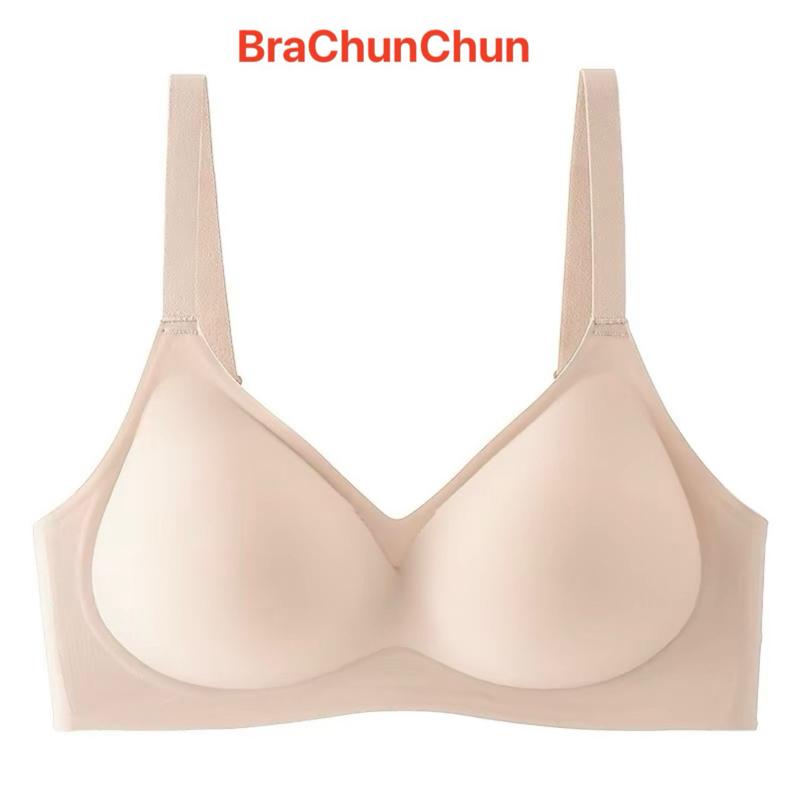 Áo bra nữ đệm dày êm mềm quả tròn, áo lót mặc hở lưng mặc áo dài không lộ viền 666. Voi Tim Nhung