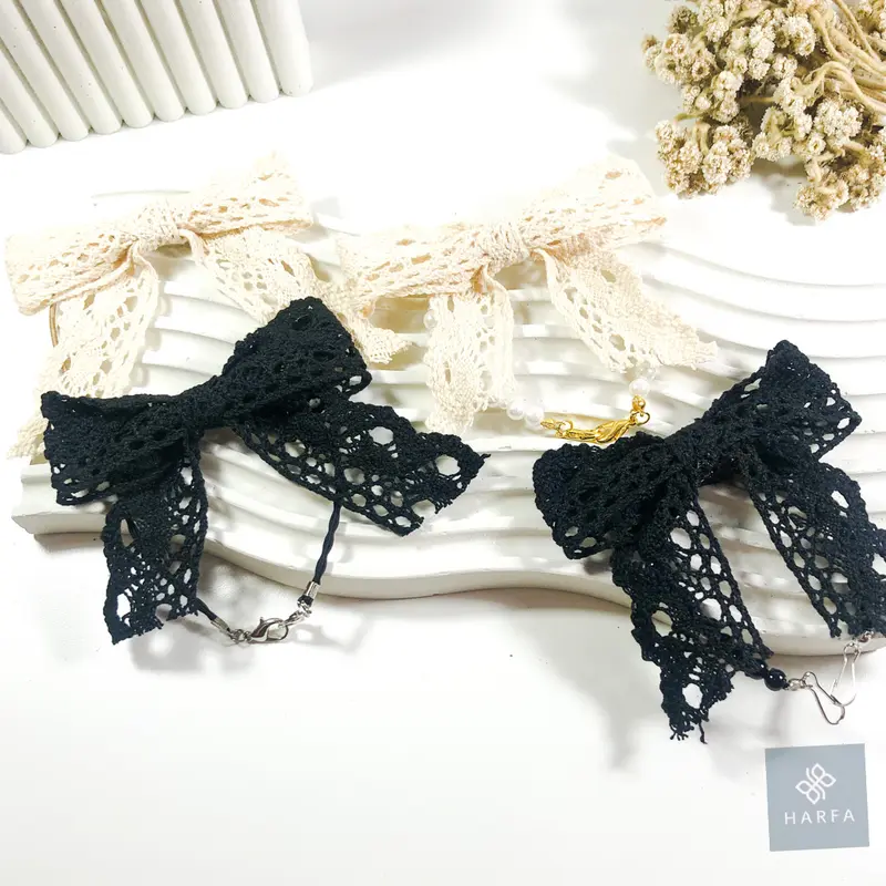 KONEKTOR MASKER PITA RENDA MUTIARA TALI MASKER SAMBUNGAN MASKER PENGAIT MASKER CONNECTOR MASKER PITA 0