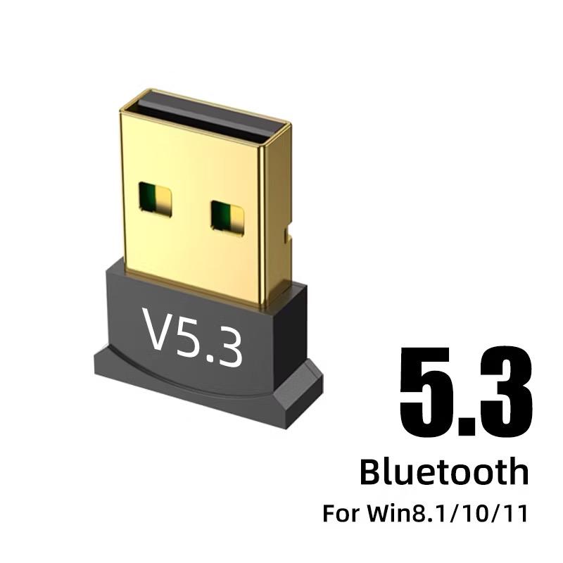 [Owire Official] ตัวรับสัญญาณเสียงบลูทูธ ไร้สาย V 5.3 Mini USB Bluetooth สําหรับคอมพิวเตอร์ ลำโพง แล