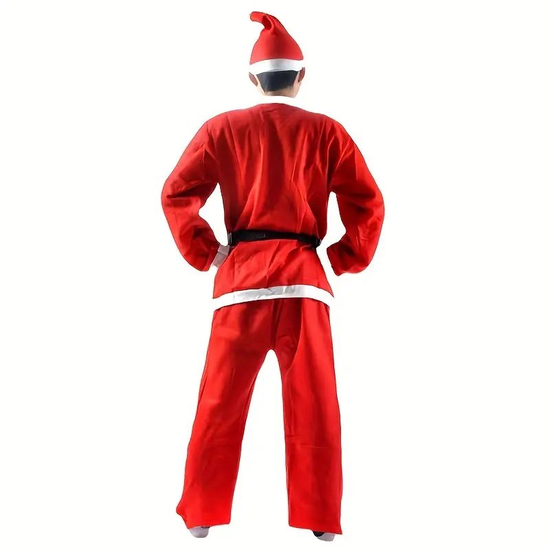 Trang Phục Ông Già Noel, Bộ 7 Chiếc, Dành Cho Người Lớn, Trang Phục Giáng Sinh, Dành Cho Nam Và Nữ, Chơi Ông Già Noel, Thích Hợp Cho Giáng Sinh Và Halloween, Trang Phục Ong Menswear 3