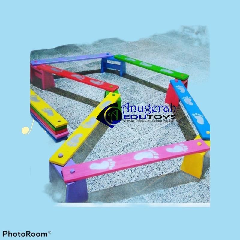 Papan titian isi 4 , 5 dan 6 Mainan Edukasi Anak 1