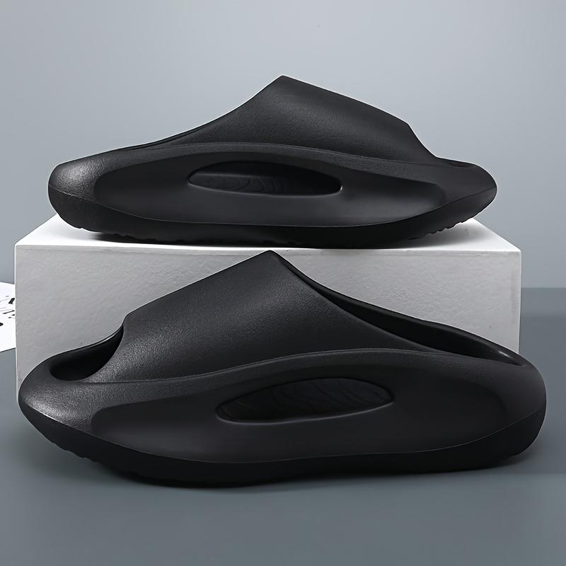 Product Introduction of Men's Summer Slippers Simple Versatile Outdoor Thick Sole Non-Slip Men's Sandals Casual Beach Slide Slippers 6