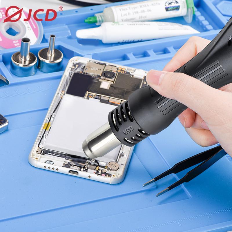 Máy khò nhiệt hàn JCD 858D-B 750W/220V điều chỉnh nhiệt độ 100-500 °C cho các công cụ nhiệt hàn SMD BGA soldering  stations 5