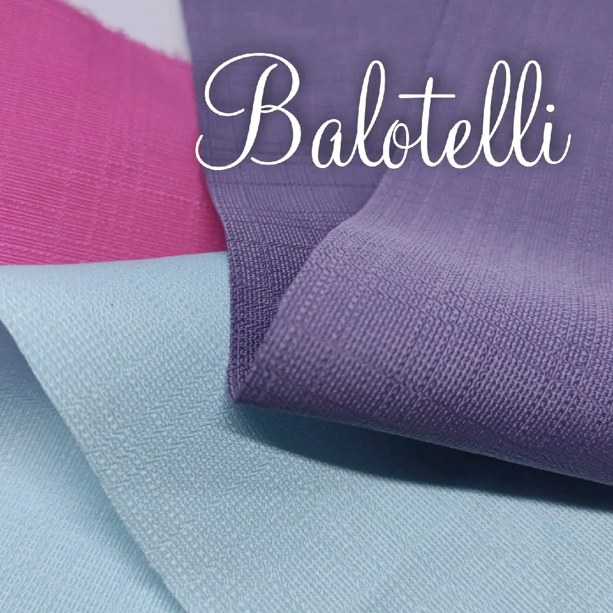 Kain Balotelli Baloteli Polos Harga per 0,5m Bagus Murah Bisa Dicuci