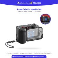 Gambar Telesin StreetGrip Kit Handle Set Action Camera For DJ! Osmo Action 3 / 4 / 5 Pro Light Feather Series All Aluminum Model - S6-FMS-22-TDJ dari Brica Berrisom Kab. Tangerang 1 Tokopedia