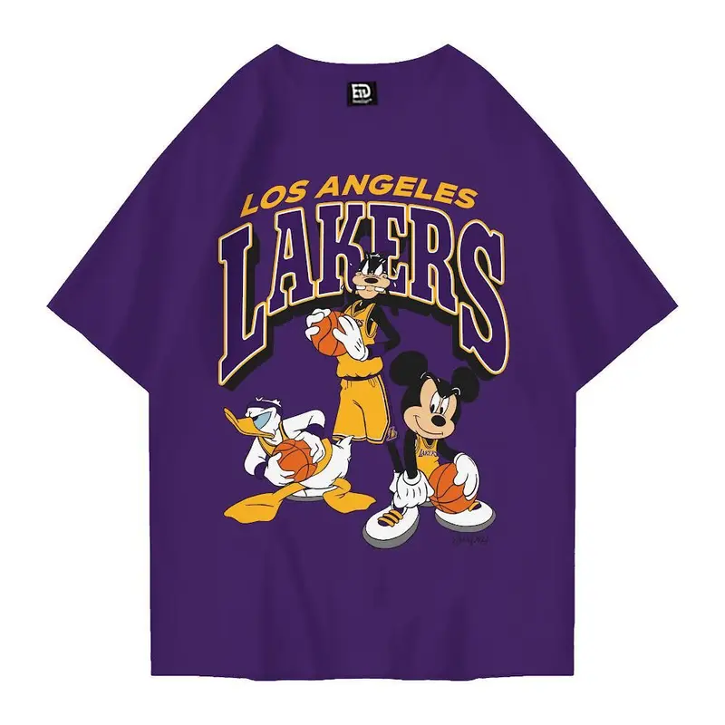 Kaos Distro Kekinian Elevendays Mickey Putih Hitam Ungu Combed24S serba bayar ditempat 2