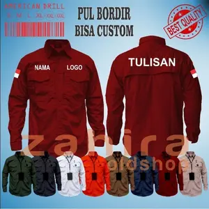 Beli 2 Lebih Murah PROSES CEPAT Bisa Custom / Kemeja Tactical M-TAC Kemeja Tactical Outdoor Kemeja Lapangan Kemeja Tactical Bordir custom / COSTUM KEMEJA PDL/PDH GRATIS 4 BORDIR BUKAN TACTICAL (TIDAK ADA SLETING DISAKU) premium termurah