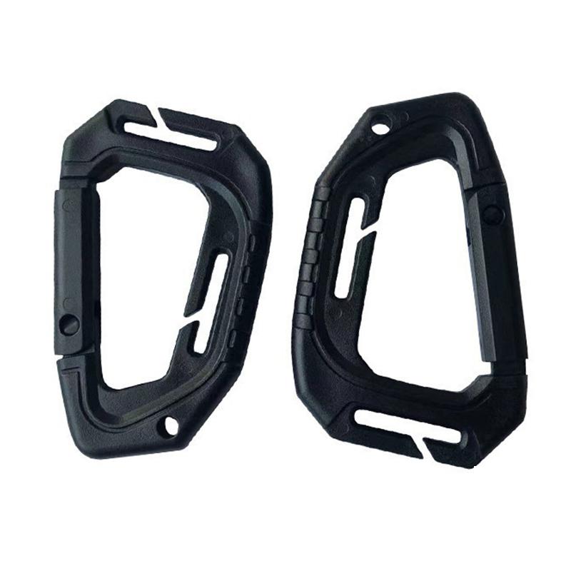 Product Introduction of 1Pcs Big D-type Plastic Steel Tactical Molle Quick Hook Hanging Buckle Clip Outdoor Camping Backpack Bag EDC Tool Accessories 14