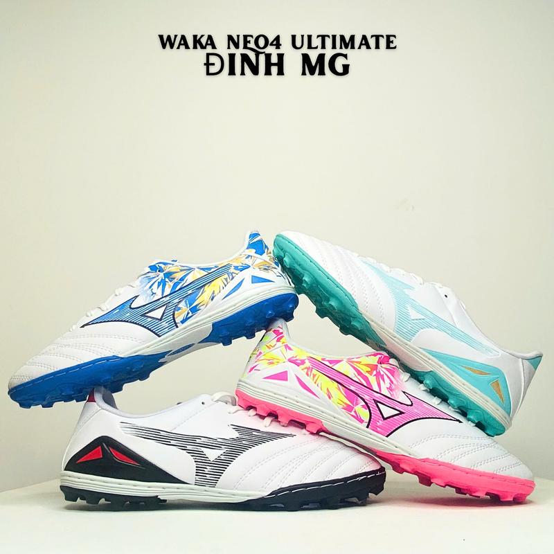 [COMBO 2 QUÀ] Giày đá bóng Neo 4 đinh MG đế cao su lót đệm EVA dùng cho sân nhân tạo và tự nhiên_Giày bóng đá NEO 4 đinh tf cho sân nhân tạo (khâu full đế) Sport Giày Thể Thao Đá Banh