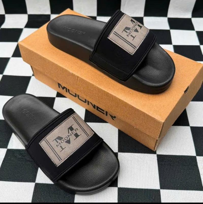 Product Introduction of Dép lê thời trang nam nữ bản quai da logo MOONER bản đế caosu chống trơn trượt siêu bền bỉ Slipper 8