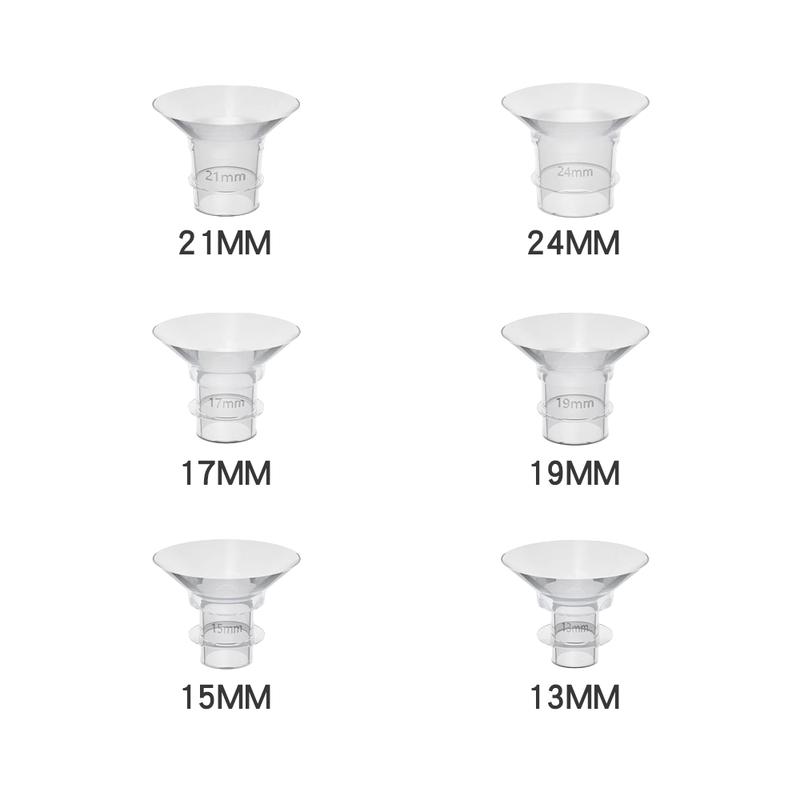 Product Introduction of Flange Inserts 13-24mm Breast Pump Adapter Replacement Accessory For Breast Pump 22