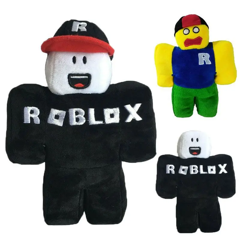 Boneka Plush Roblox Klasik 30cm Dengan Topi Dapat Dilepas Untuk Hadiah Natal Anak Kado Mainan Dolls 0
