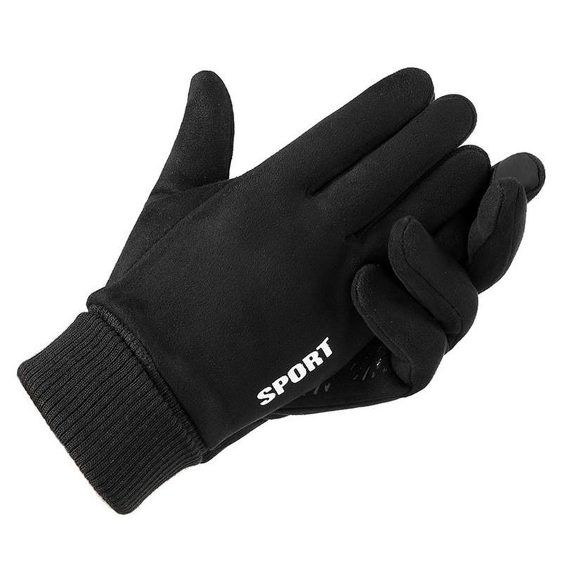 Product Introduction of Men Skin-friendly Waterproof Windproof Winter Glove Warm Mittens Full Finger Gloves 17