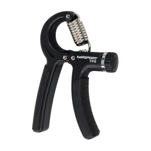 TaffSPORT Adjustable Hand Grip Olahraga Tangan 5-60kg TPR 7 Level Kekuatan Fleksibel Desain Ergonomis untuk Latihan Otot Tangan Outdoor dengan Pegas Besi Tebal dan Bodi ABS Kokoh