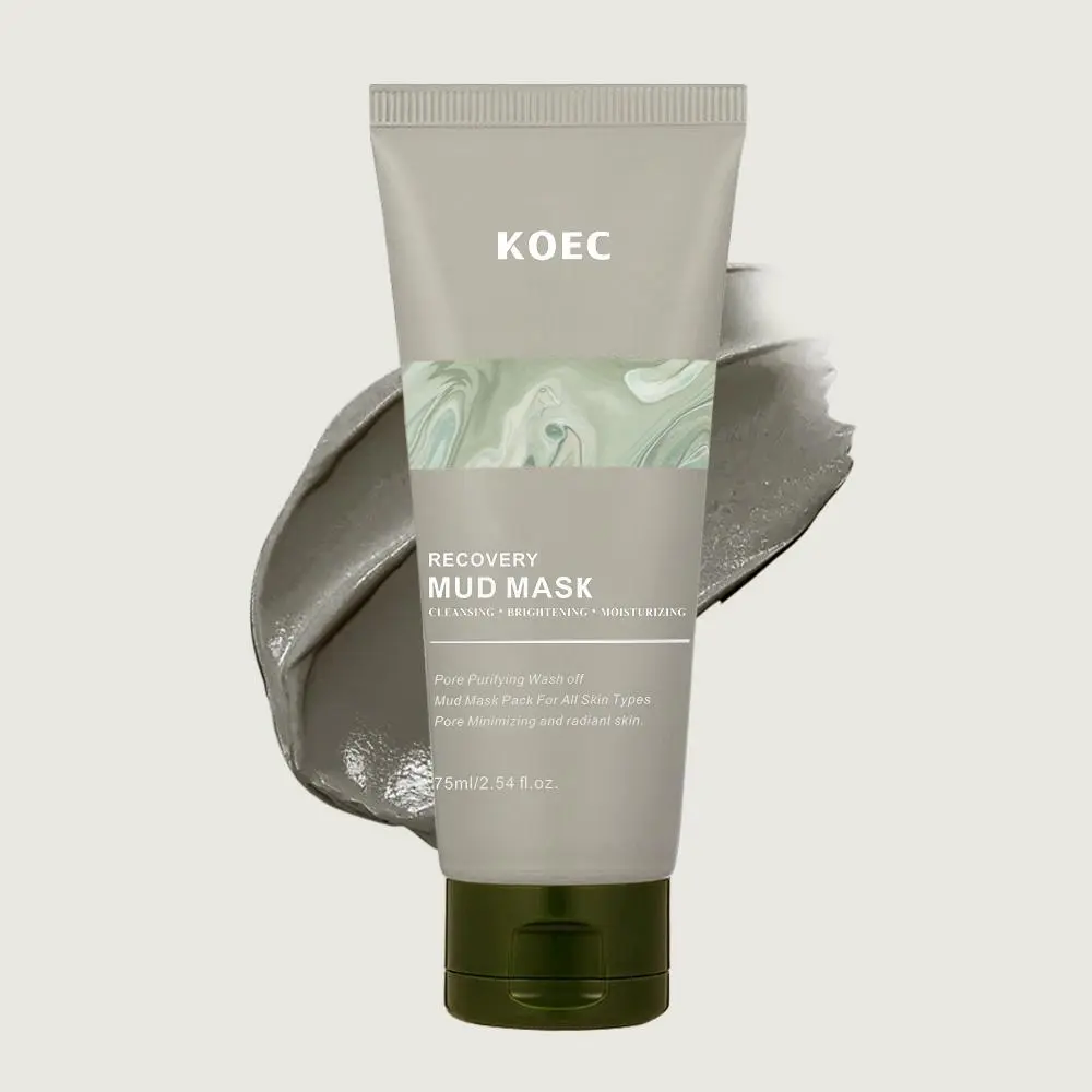 Deep Cleansing Mud Mask, 1/2 Counts Moisturizing Facial Mask, Hydrating Facial Skin Care Product for Women & Men Daily Use