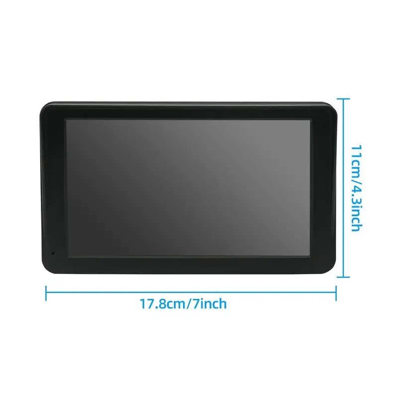 7" Portable Wireless Car Stereo for Apple Carplay & Android Auto Screen, HD Touch Screen Android Auto for Cars, Car Screen Carplay, Car Radio Receiver with BT, FM, AUX, Back to School Supplies 1