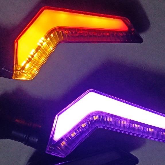 Đèn xi nhan chữ z v1 48v cho xe đạp điện máy điện 133 cap A pega và nhiều dòng xe khác phutung chinhhang xemay phụtung xemáy scoopy