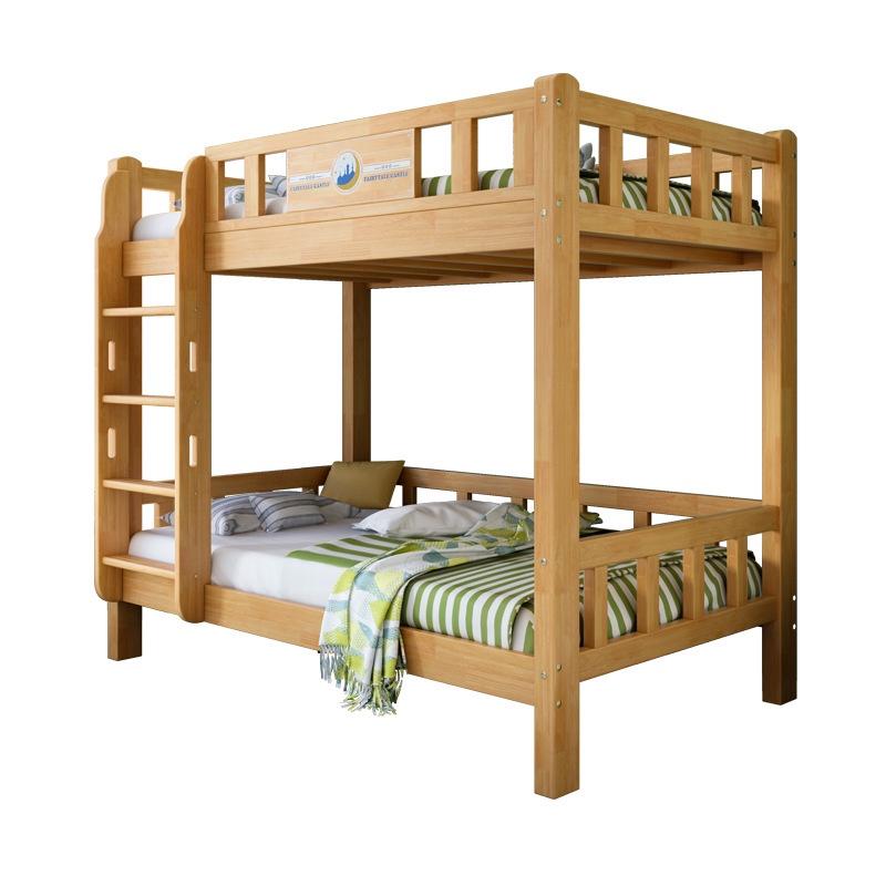 {SG Sales}Double Decker Bed Frame Double Bed Loft Bed High Low Solid Wood Bunk Bed Wooden Bed Bunk Multi-functional Kids Bed Frame With Storage Drawer Mattress Children Kids Bed 3