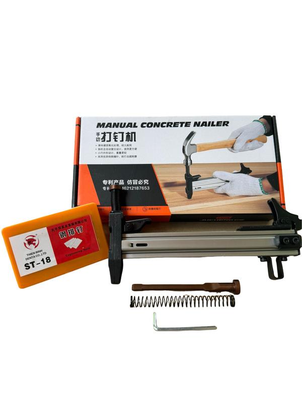 Dụng cụ hỗ trợ đóng đinh bê tông tự động ST18, Búa đóng đinh tiện lợi cho kỹ thuật