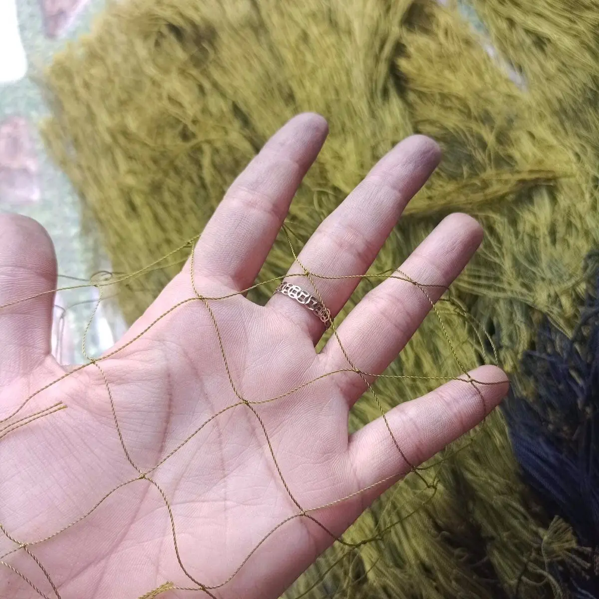 Lưới rắn mắt 5 phân, 1 tay dài 13m( bắt rắn từ 1kg đến 4kg)