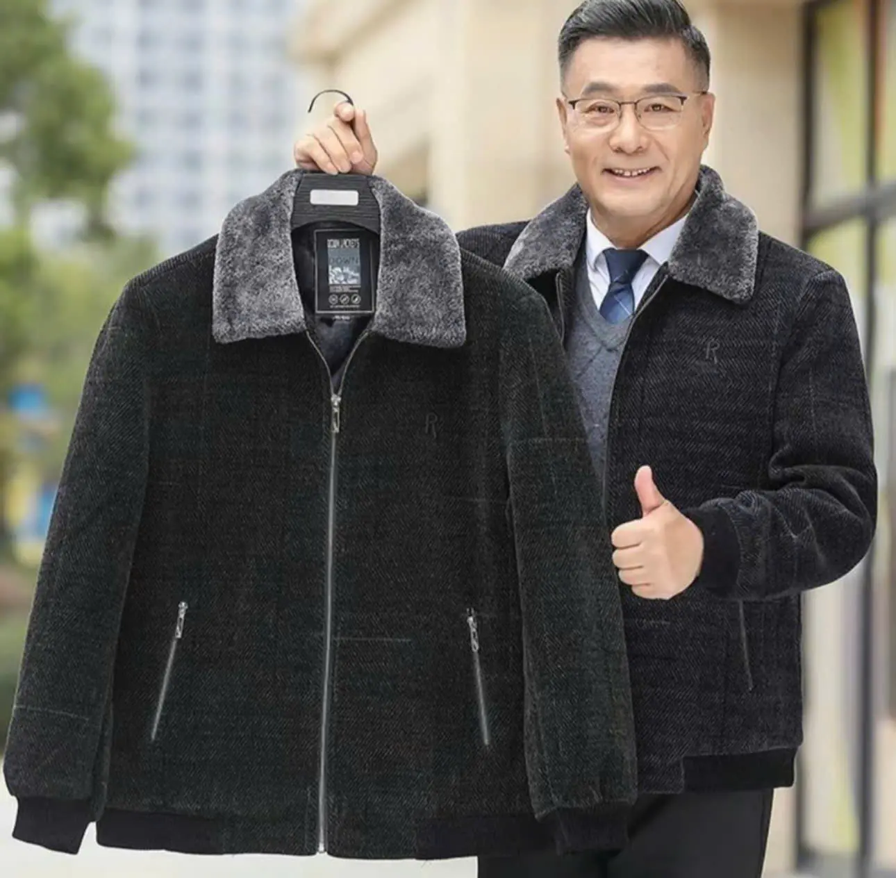 QUÀ TẶNG CHA - ÁO ẤM LÓT LÔNG SIÊU MỀM SIÊU ĐẸP